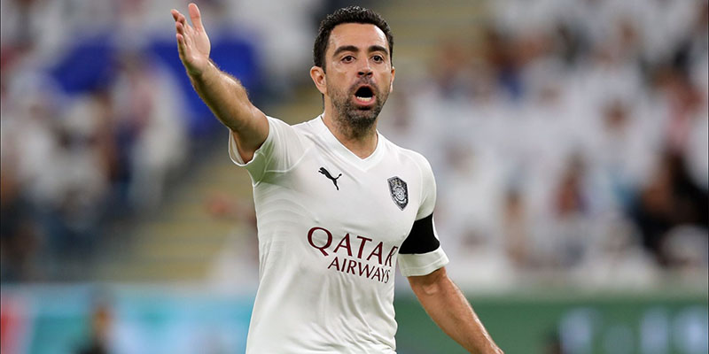 Xavi đã thể hiện đẳng cấp tại CLB Al Sadd trên cả hai cương vị