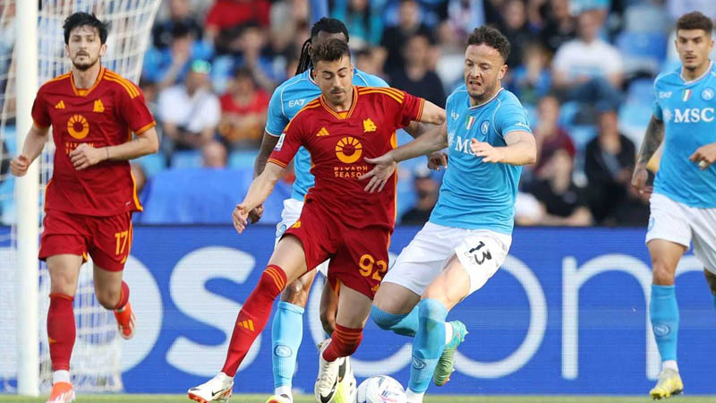 Dự đoán đội hình Napoli vs Roma từ Xoilac TV