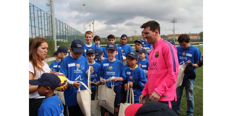 Lionel Messi với hoạt động từ thiện